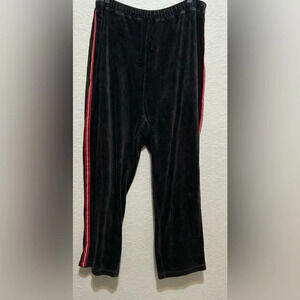 Dressbarn Women's Velvet Elastic Waist Pant